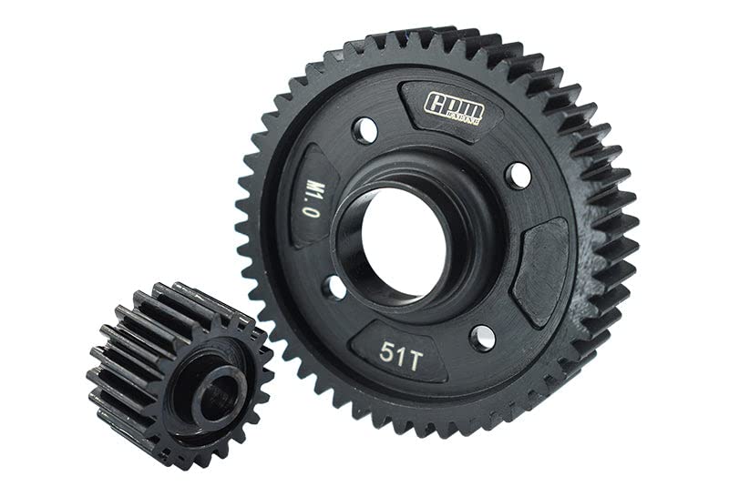 Amazon.com: Medium Carbon Steel Center Diff Output Gear 51T And